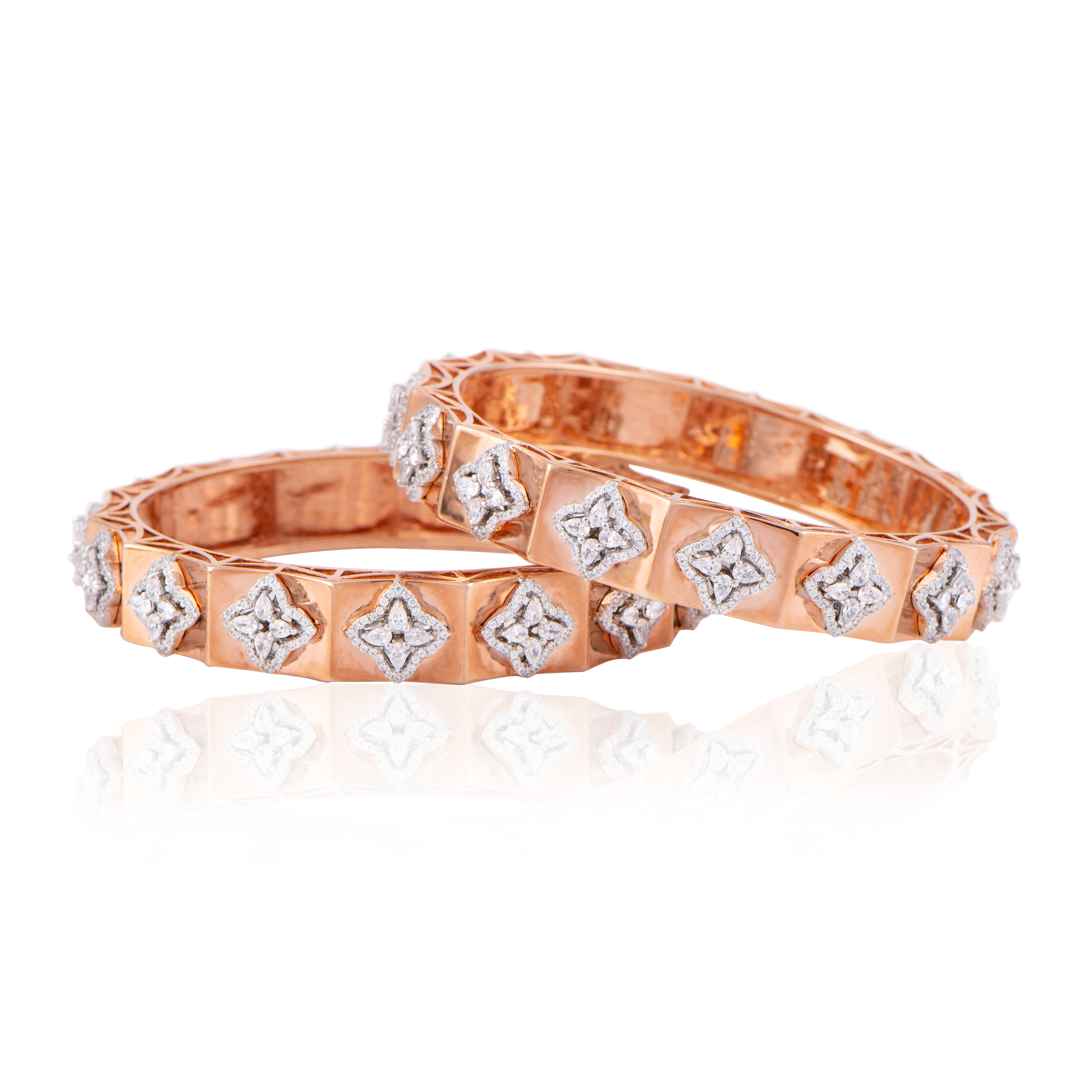 Rose Gold Fusion Bangle